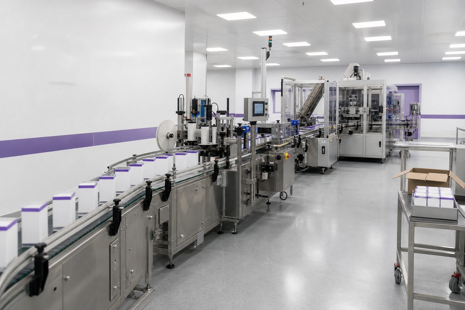 Packaging line